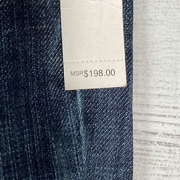 NWT Y2K Elie Tahari Flare Low Rise Jeans Stretch Denim $198 - Picture 6 of 7